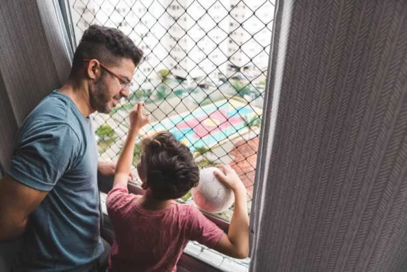 rede proteção apartamento