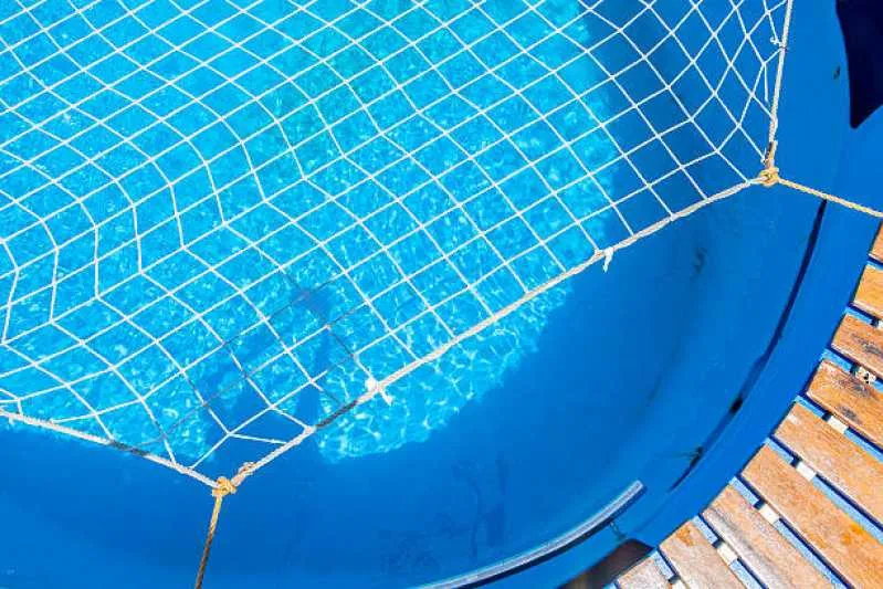 rede proteção para piscina